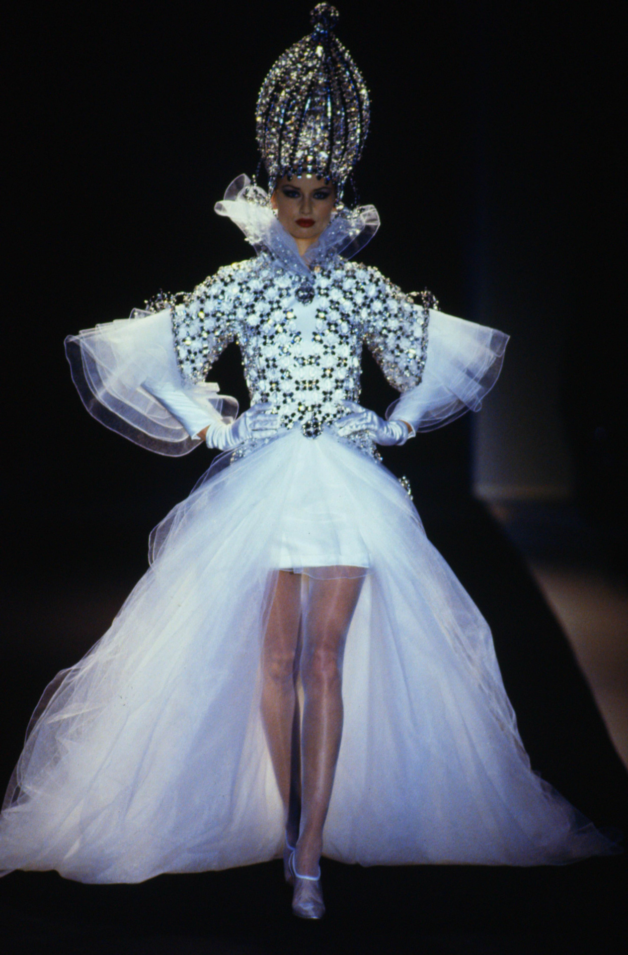 Vintage Runway Vault - Paco Rabanne Haute Couture Fall/Winter 1995....