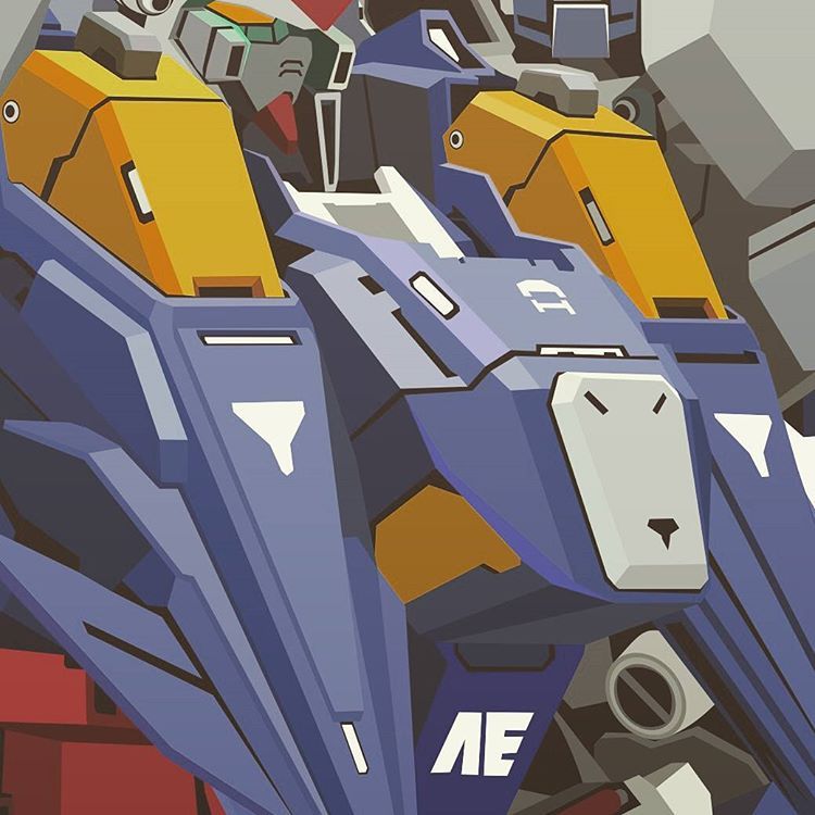 ekaperdana27:  #rx105 #gundam #details  #vectorart #illustration #mech #character