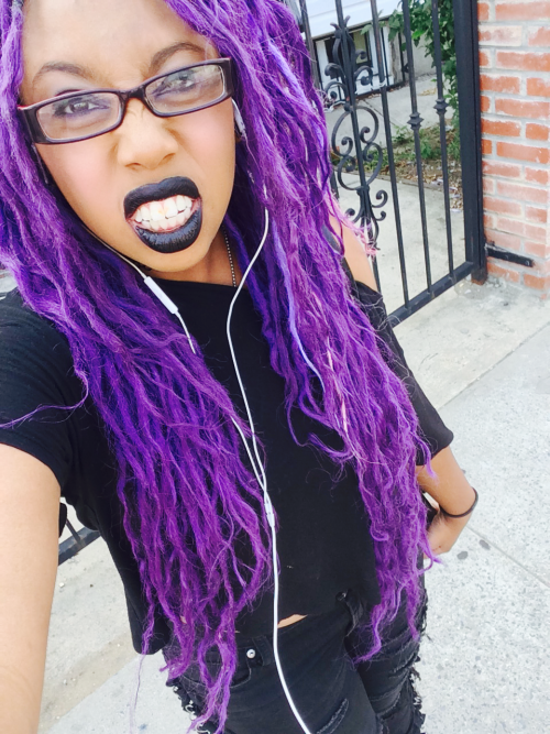 victoriankisses17:  Synthetic dreads bring out my sexy I just wake up and look in the mirror and go ” damn my sexy levels is over 9000!!!”