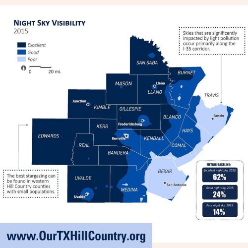 @hillcountryalliance #OurTXHillCountry - the edge of the night. As more people move to the region, i