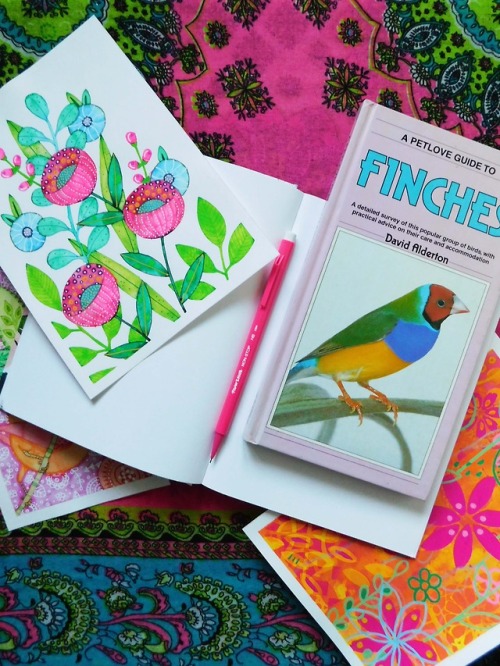 I found some bird books this weekend at a table top sale at Bridgemere Garden Centre.  My favou