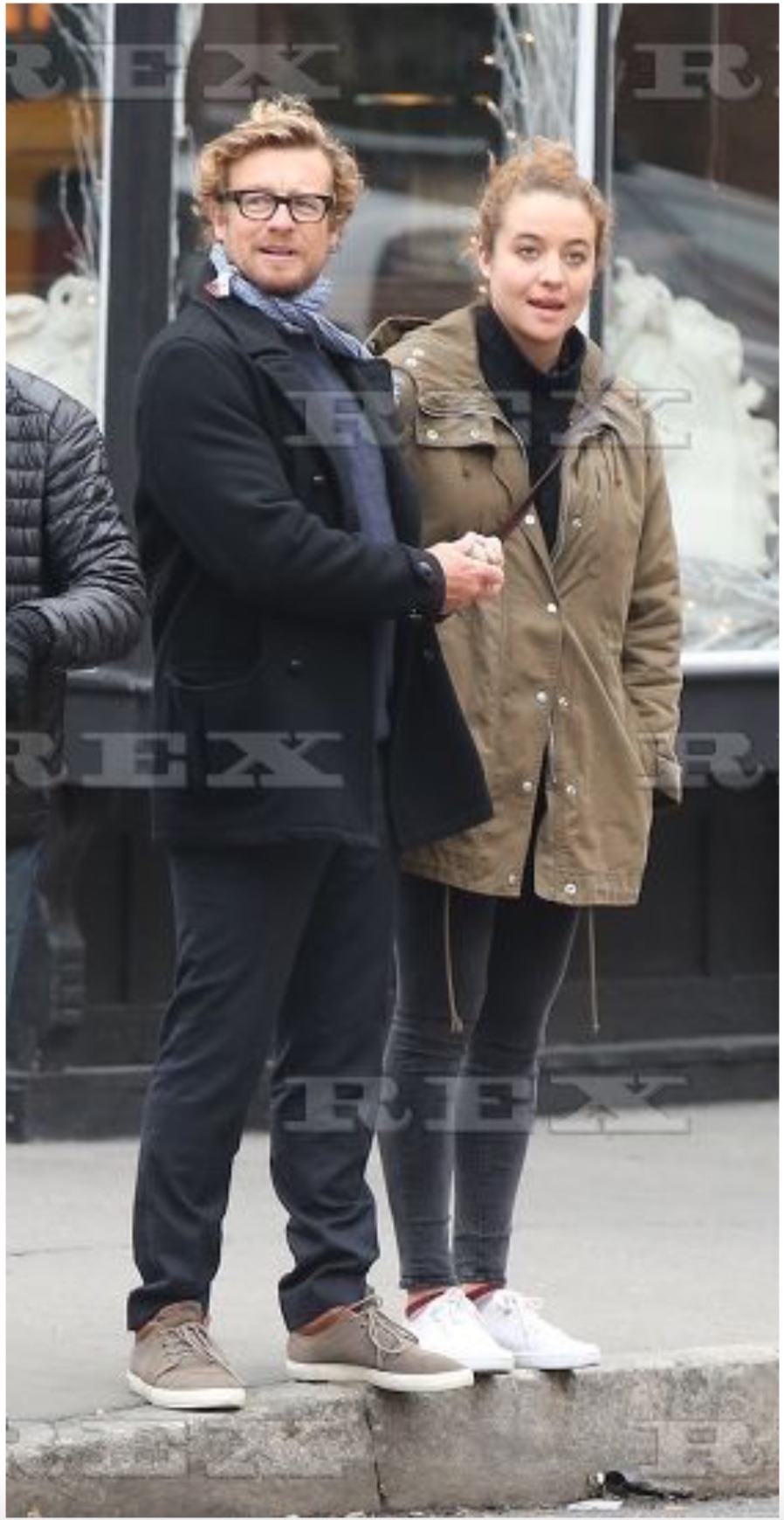 simon baker and daughter