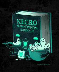 soloexistezuul:  Necronomnomnomicon by *missqueenmob