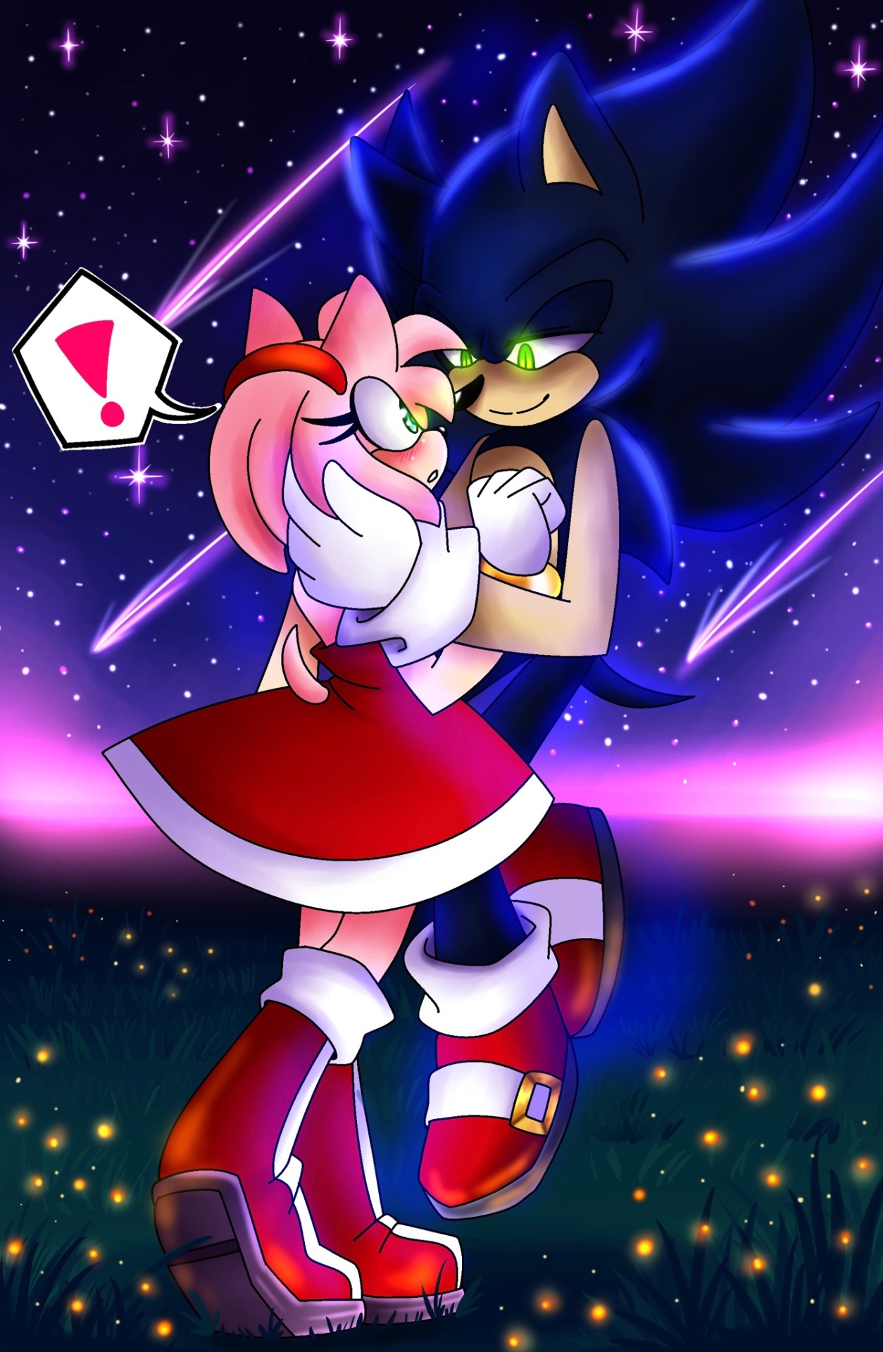 Sonamy « Sonic Fanart