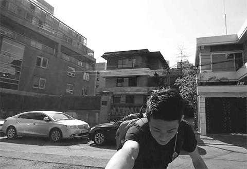 frappuczino:  Beenzino holding your hand and smiling 