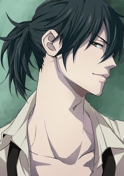 psychosybil: source, pixiv Quite possibly the sexiest pic of him I’ve ever seen.  