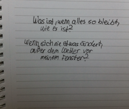 Vermisse dich, wie die wüste den regen.