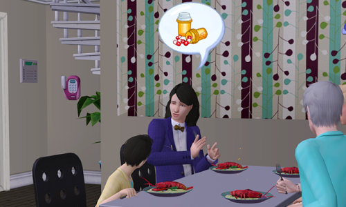 keoni-chan: Are you tired of making the same old boring jokes whenever your sims mention pearl neckl