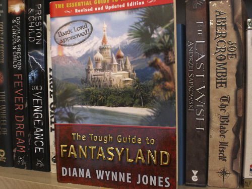 fenrirsfangs:  December Book Photo Challenge: Blew My Mind (Dec. 20) The Tough Guide to Fantasyland 