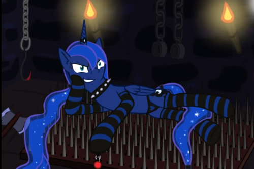 clxcool:  Princess Luna needs to be punished.    its going to be one of those nights~ < |D