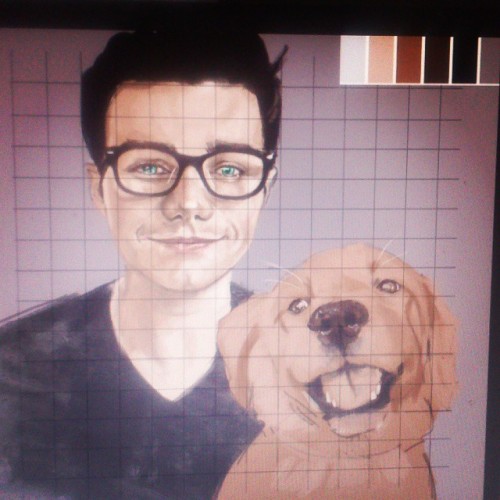 idek… ;-; going to sleep #wip #chriscolfer #coopercolfer