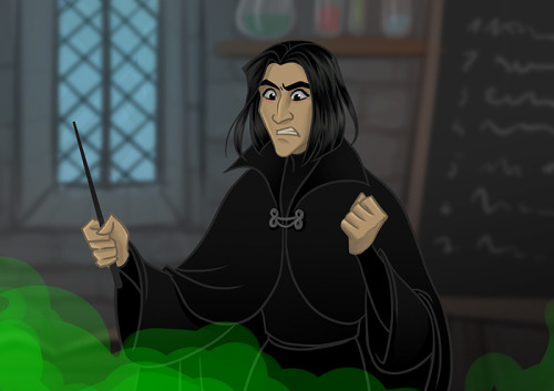 serpenera: Sneep when Neville blows his 5th cauldron this week xdWould anyone like to see more littl