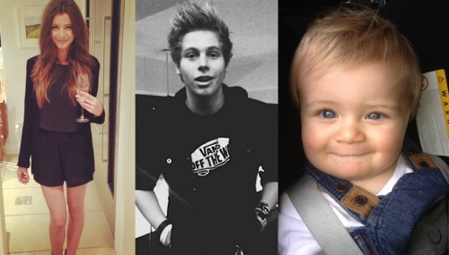 xemilyslife:  Happy 22nd birthday, Eleanor Calder. Happy 18th birthday, Luke Hemmings. Happy 1st birthday, Theo Horan . 