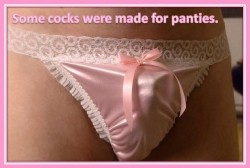 ppsperv:  boneme911:O yes and i know mine is and it makes my ass look fuckable also… 💋 🎀💄💋💕❤️Pretty Pink Sissy!❤️💕💋💄🎀!  so true&hellip;