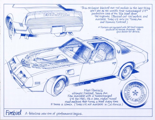 Pontiac Blueprint for Success brochure, 1980