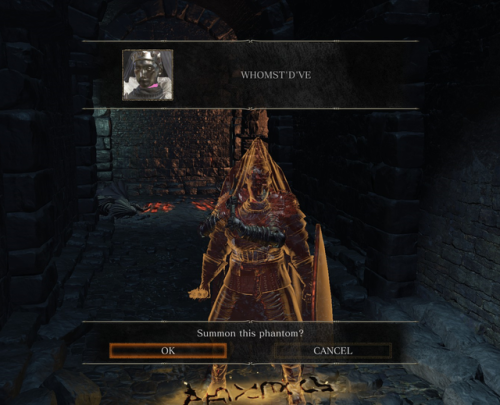yunakasune:Today on ‘I played Darksouls 6 hours straight and met some awesome people&rsqu
