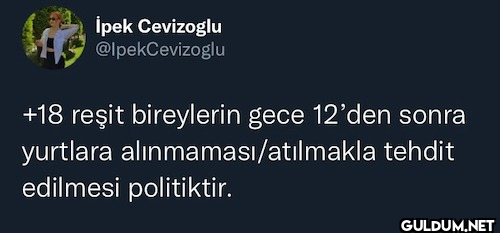 Kesinlikle  İpek Cevizoglu...