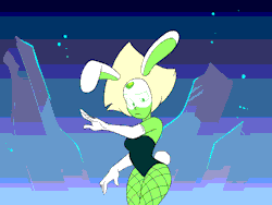 jesusache:  I’m so tired. Just take her. It’s all yours.Shout out to BlushMallet they inspired this animation.   my bunny gem~ &lt;3 &lt;3 &lt;3 &lt;3
