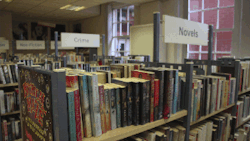 librariesinmotion:  Romantic novels are flying