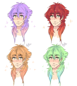 kjku:  aobs with different hair colours :valso: