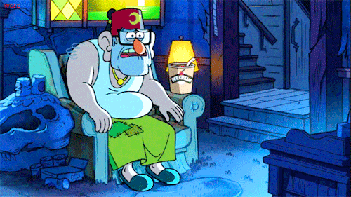 whengravityfallsdown:  Stanley Pines: Won’t getup to find the remote, but’ll get up to get a blanket and a quart of ice cream 