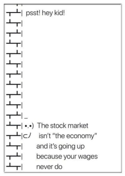 liberalsarecool:The stock market isn’t