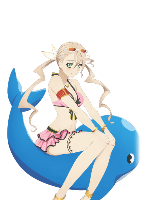 tales-of-asteria-rips: Alisha’s 5☆ and 6☆ images from the Swimsuit gacha (July 13, 2021 to August 4,