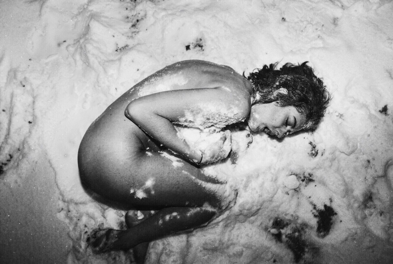 lilachaus:  And I began to unravel like I felt I would.  More of my work at @beyondsaynuls