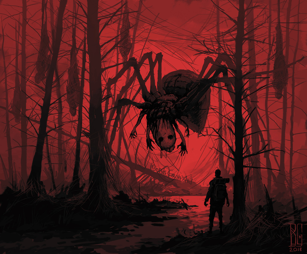 morbidfantasy21:Forest walk by Boris Groh  