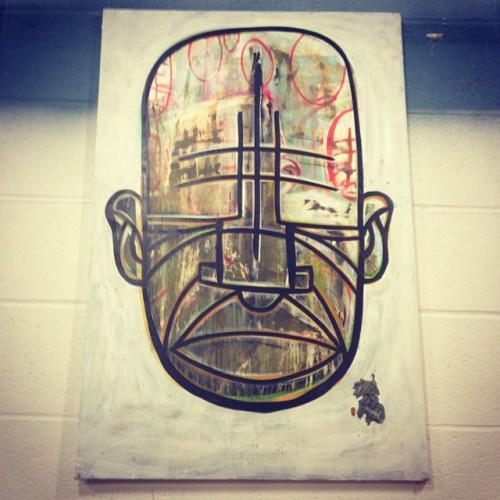 Another Piece From The #3amigoschs With @badjonphoto @shtexclamation And @protonfactories #acrylic #arte