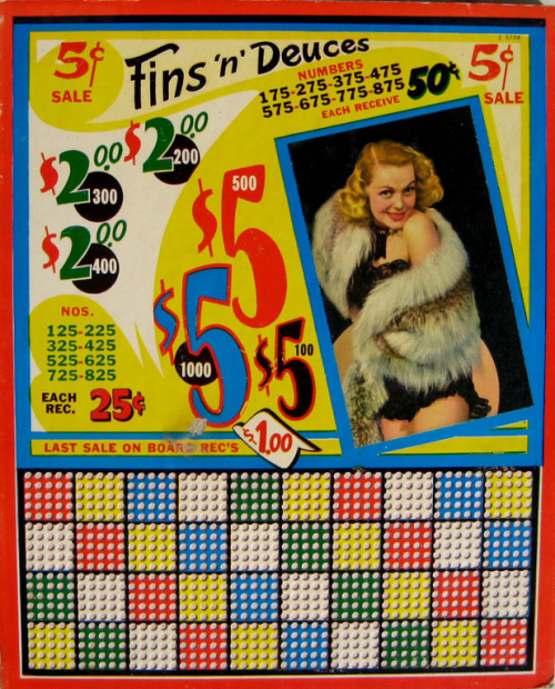 PunchcardsBefore scratch cards, there were punchboards and punchcards. While present in the USA from