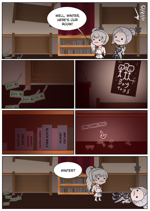eunnieverse:It’s probably a good thing Winter didn’t see the dorm room yet.Support the artist | Twit
