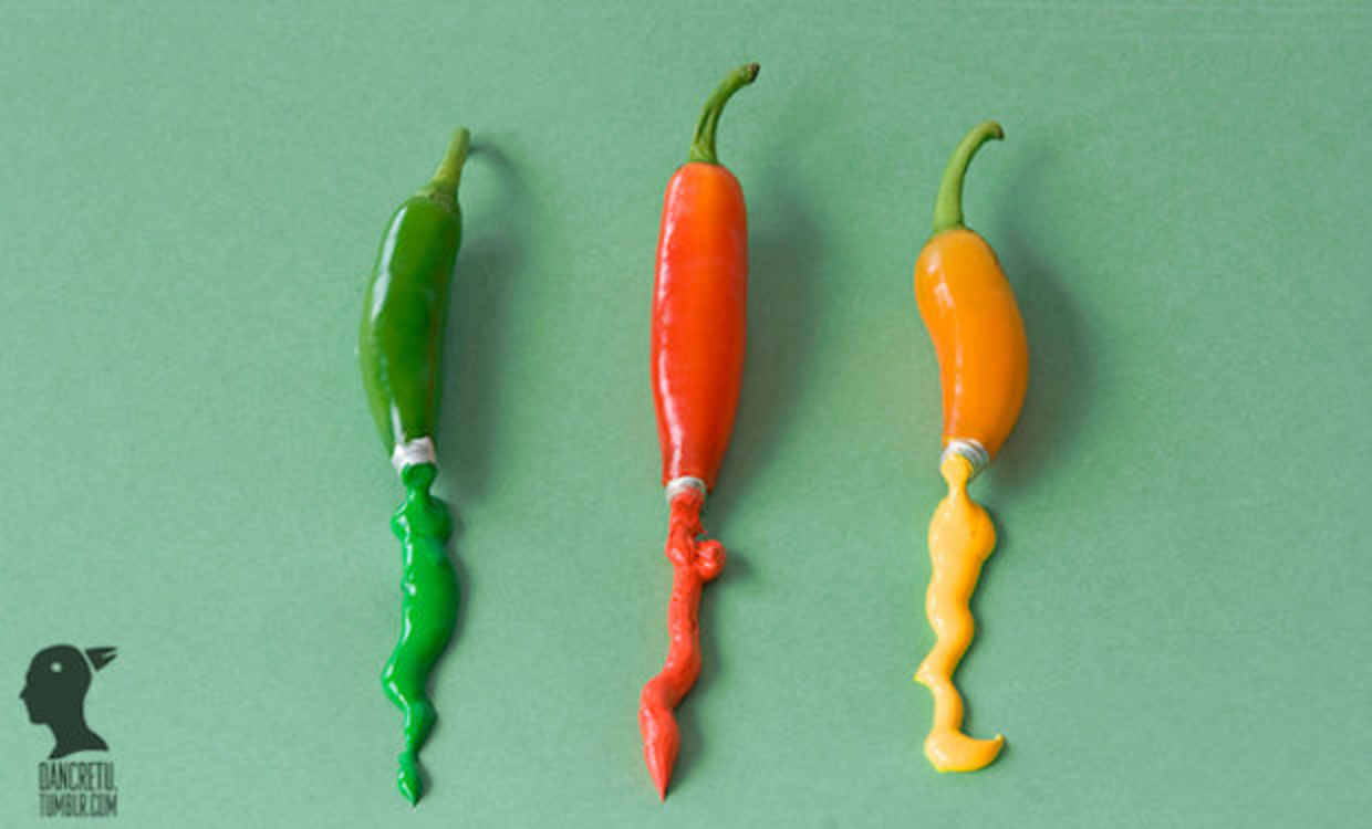blazepress:  Artist Transforms Food to Look Like Everyday ItemsProfessional photographer