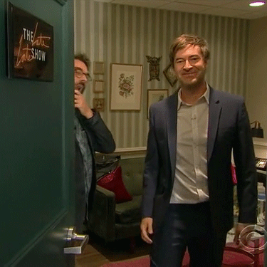 bleuskais:Late Late Show 31 Jul 2017 Duplass Brothers