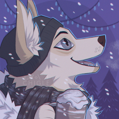 birdghosts:winter themed icon commission for Riipatus @ twitter ❄️