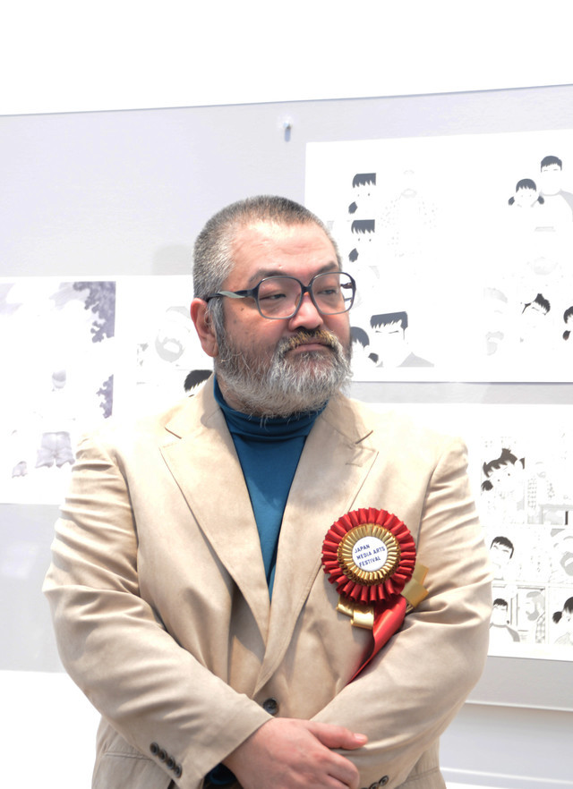 gaymanga: Gengoroh Tagame (田亀源五郎) received an award for excellence in manga