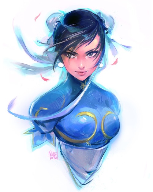 rossdraws:It’s almost Chinese New Years! I wanted to paint Chun-Li for this week’s episode and here’