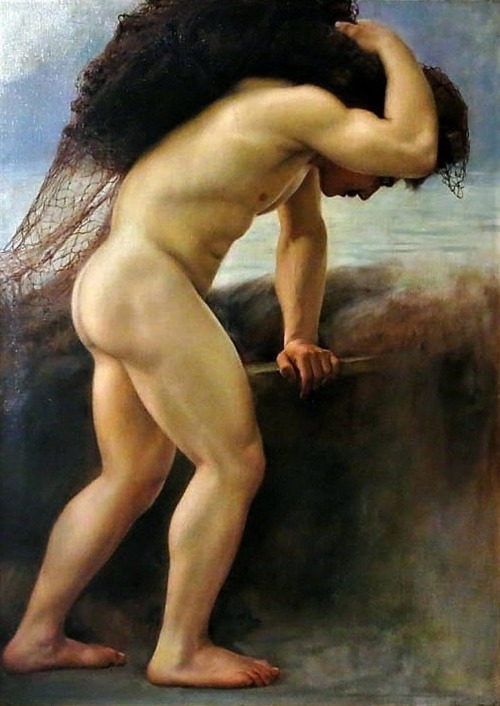 Paradise Lost.  Gustave Claude Etienne Courtois. French 1852-1923. oil/canvas.      hadrian6.