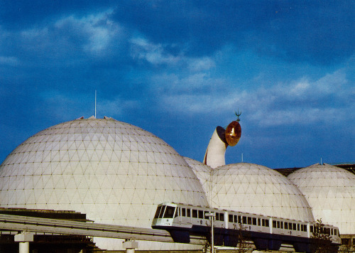 my-life-in-the-bush-of-ghosts: Pavilions at Expo ‘70, Osaka.