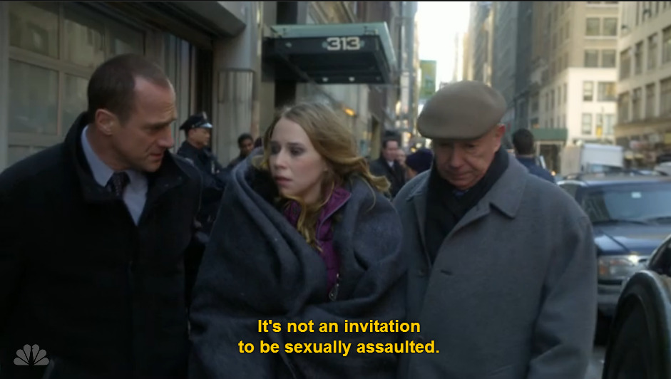 grufflepuff:  merelala:  truth   Elliot Fucking Stabler laying down the law as per