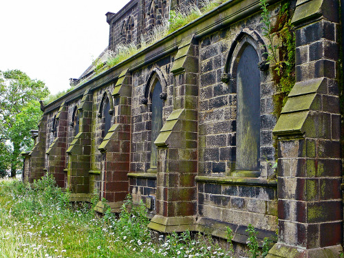 abandonedography:  St Paul’s Church - Abandoned, boarded-up, and for sale by Tim Green 