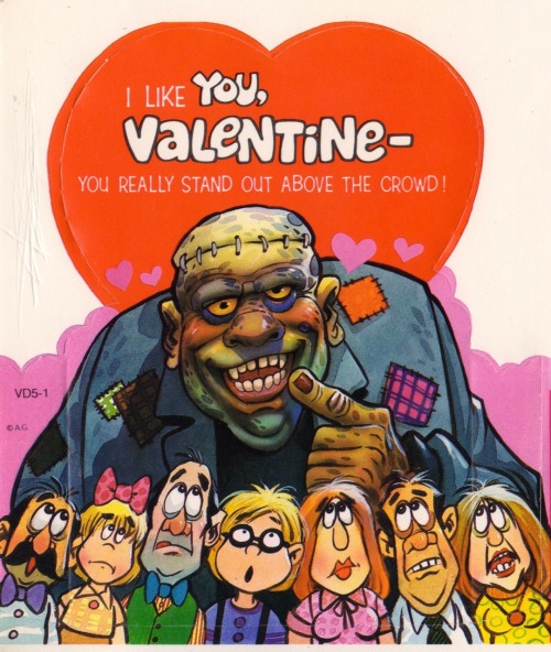 zgmfd: Monster Valentines (American Greetings 1977)