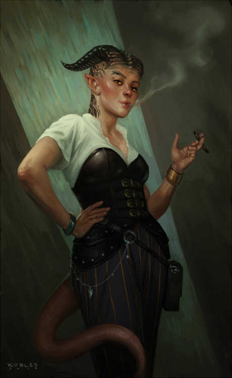 we-are-rogue:  Elspeth by NickRoblesArt