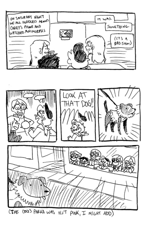 Don’t mind me, I just realized I never posted my TCAF comics from last year anywhere other than twit