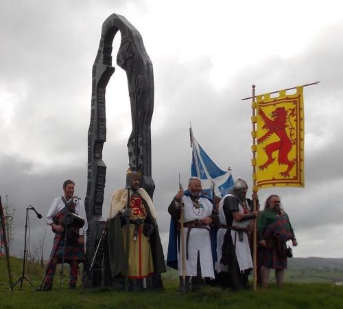 May 10th 1307 saw a Scottish army led by Robert the Bruce defeat an English Army at the Battle of Lo