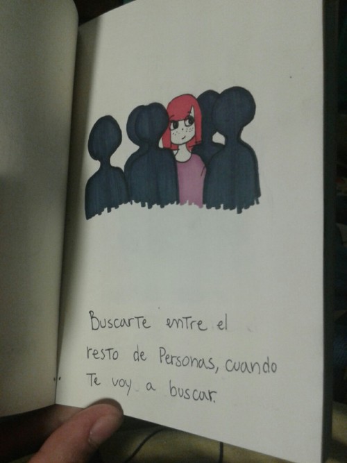 mi-mente-es-un-universo:  dibujos para mi polola, ella no tiene tumblr y quizas nunca los vea por aqui, pero quizas en algun momento de alguna forma, le llegue esta sorpresa ♡  para tamara  