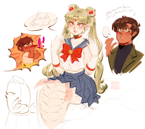 lem0uro:just really wanted to draw lili with usagis hair and i got carried away lolll