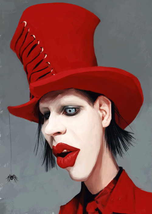 Marilyn Manson by Albeniz Rodriguez