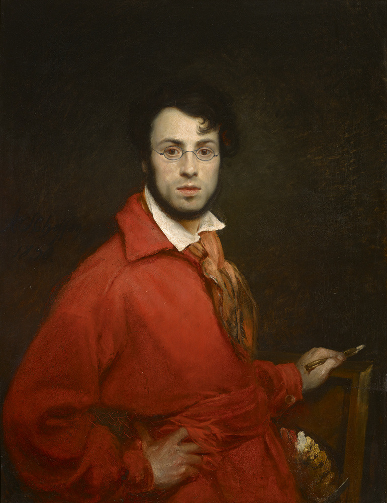 Ary Scheffer, Portrait d’un artiste (1830)