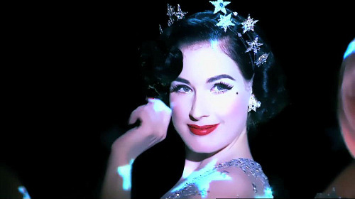 diva-von-teese:  Dita Von Teese performs Etoiles de Paris with the girls of the Crazy Horse (x)